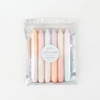 By Vivi. Κεριά Κηροπηγίου Pastel Edition Σετ 6 τεμ.