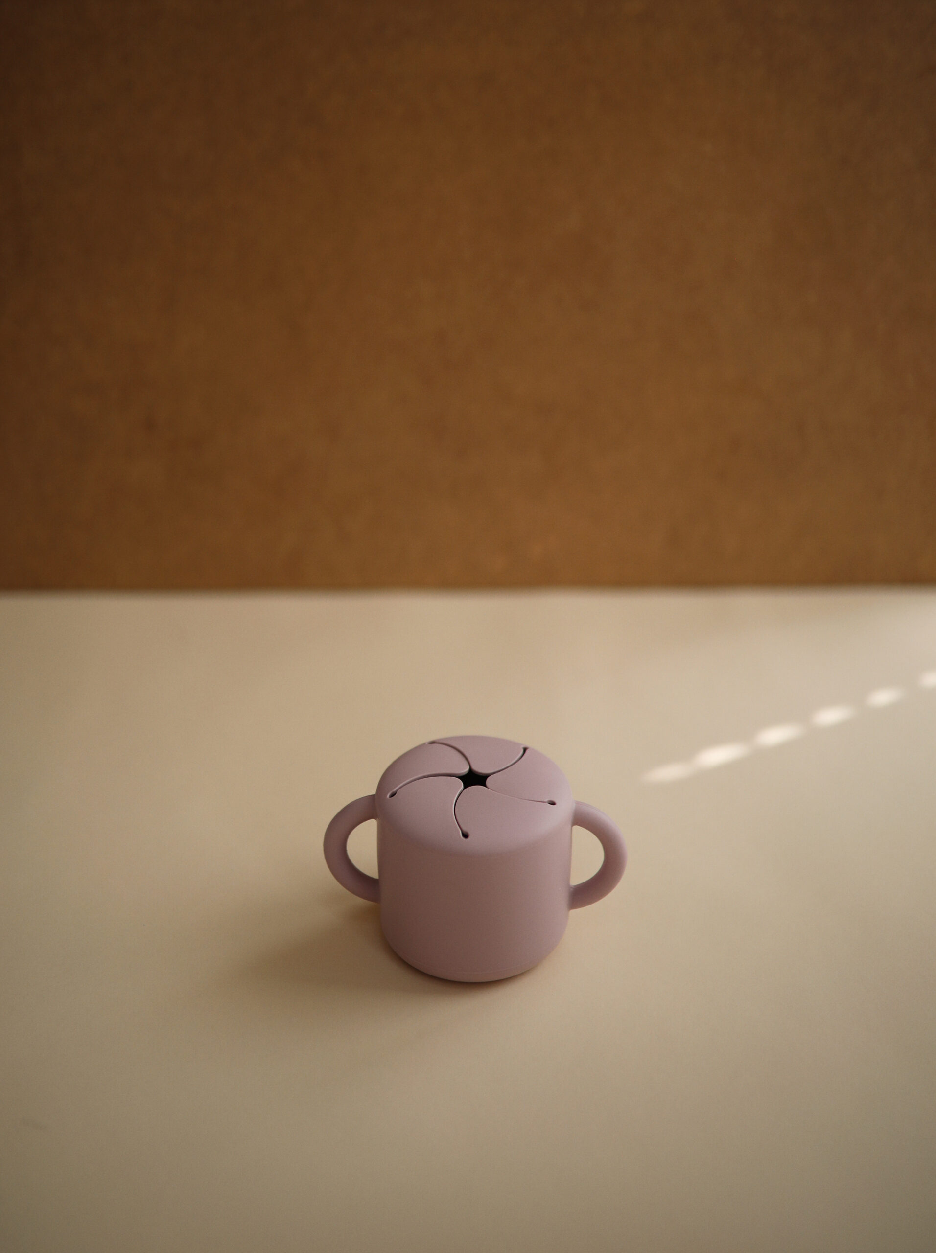Mushie Δοχείο Snack από Σιλικόνη Soft Lilac - Image 7