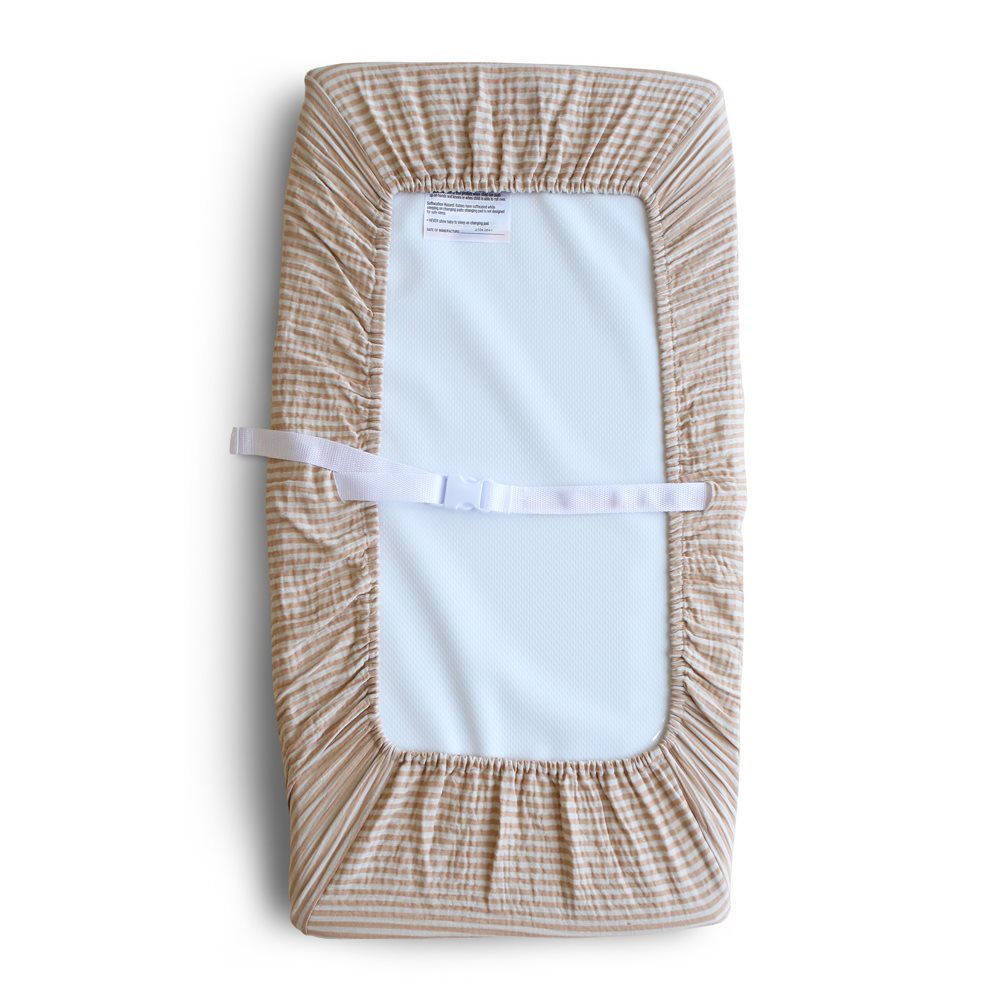 Mushie Κάλυμμα Αλλαξιέρας Natural Stripe - Image 2