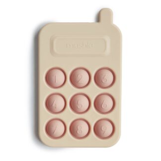 Mushie Παιχνίδι Τηλέφωνο Press Toy Blush