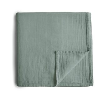 Mushie Μουσελίνα από Οργανικό Βαμβάκι Roman Green