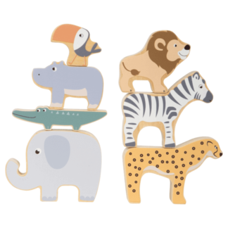 Small Foot Ξύλινα Ζωάκια Safari