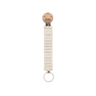 Bibs Κλιπ Πιπίλας Πλεκτό Ivory