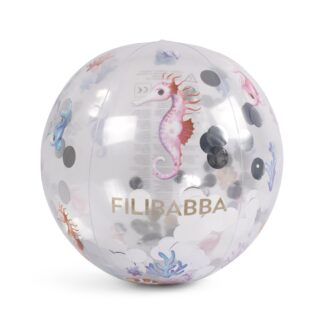 Filibabba Μπάλα Θαλάσσης Φουσκωτή 40 εκ. Rainbow Reef Confetti