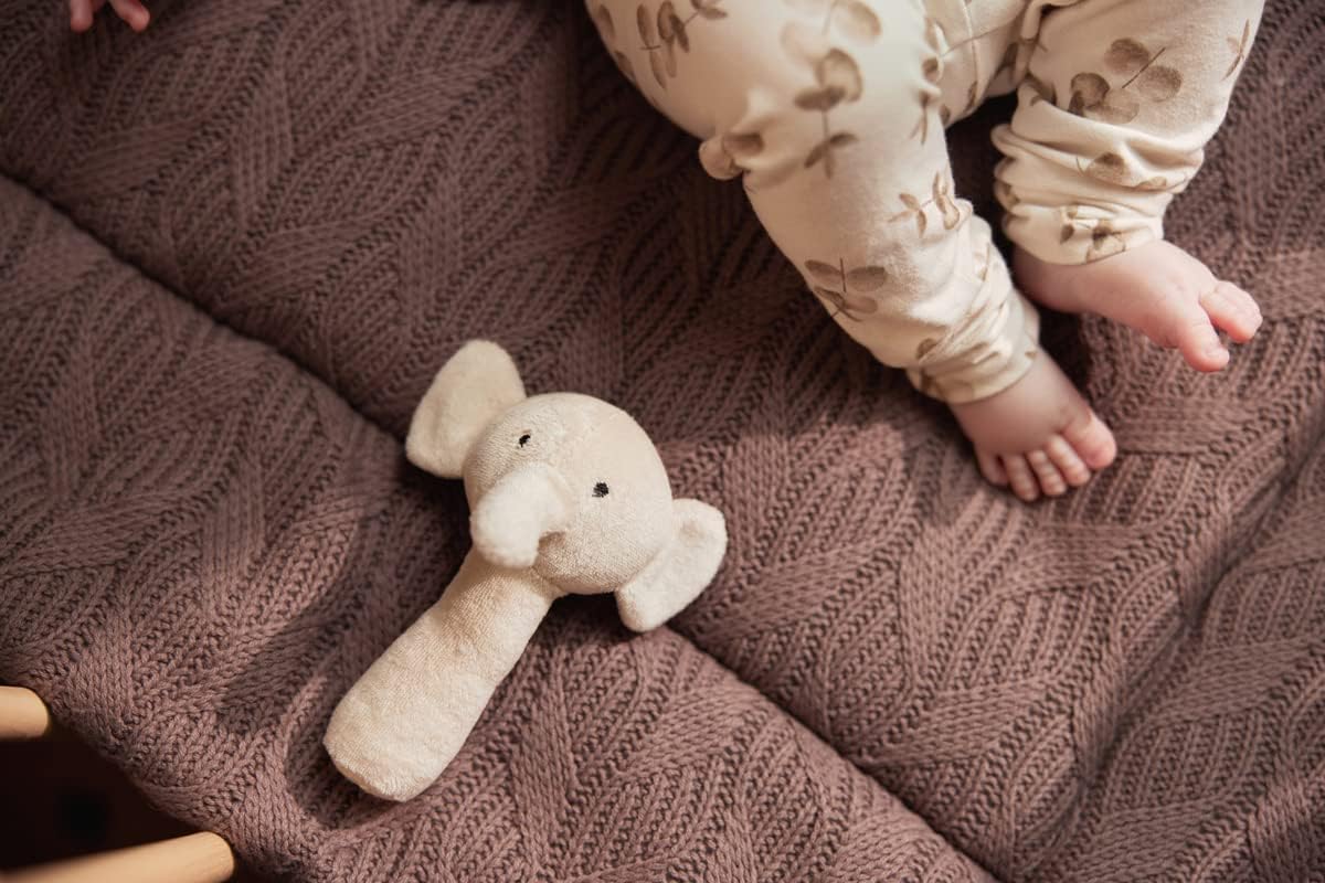 Jollein Χαλάκι Δραστηριοτήτων για Νεογέννητα Knit Chestnut (MxΠ) 100x80cm - Image 4