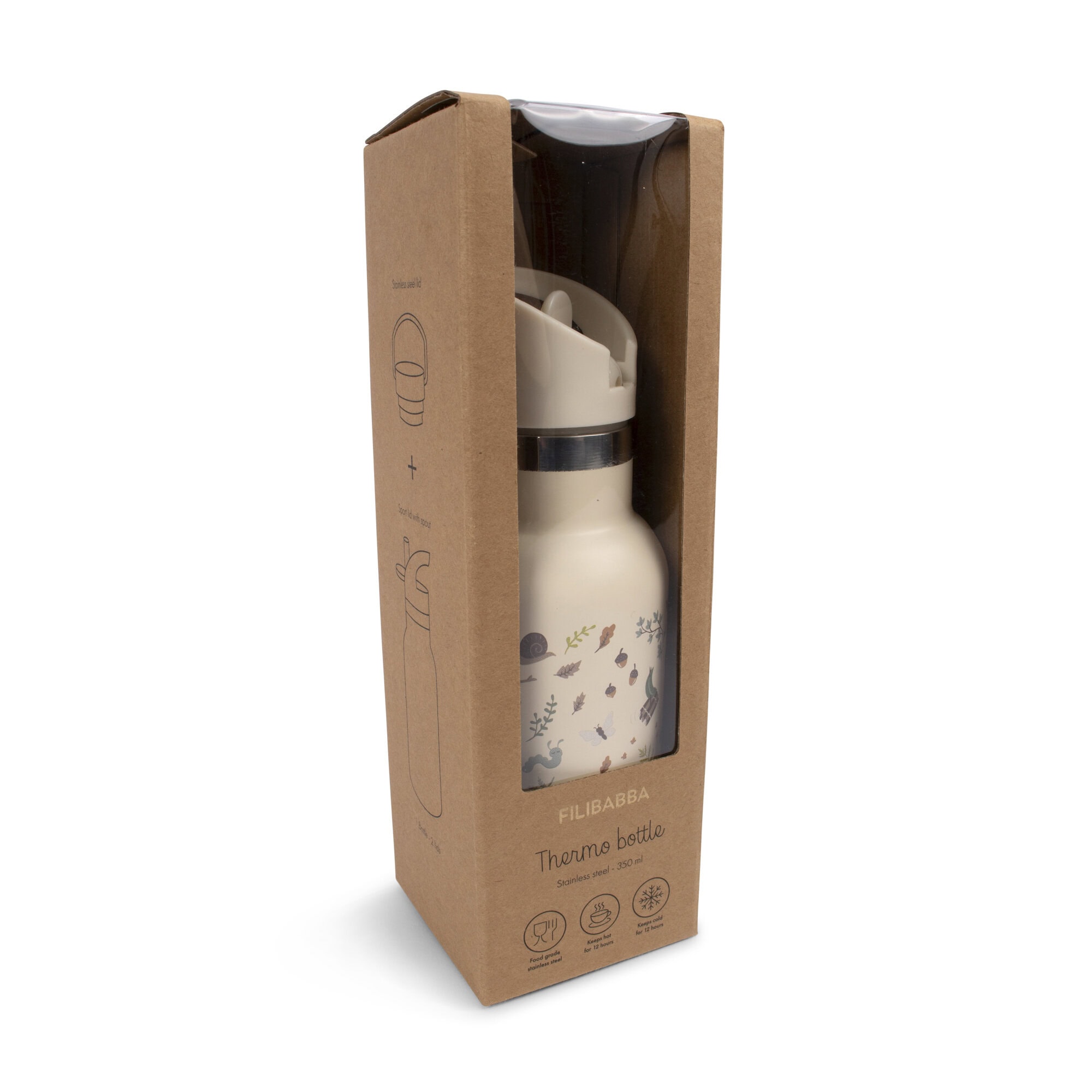Filibabba Παγούρι θερμός 350ml Little Wonders - Image 6