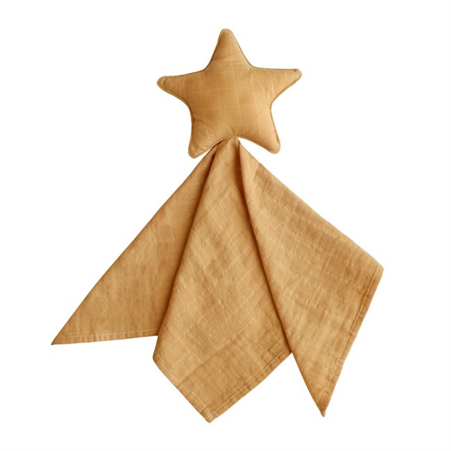 Mushie Πανάκι Αγκαλιάς Star Fall Yellow