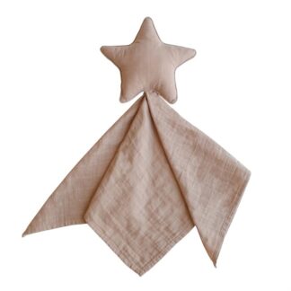 Mushie Πανάκι Αγκαλιάς Star Natural