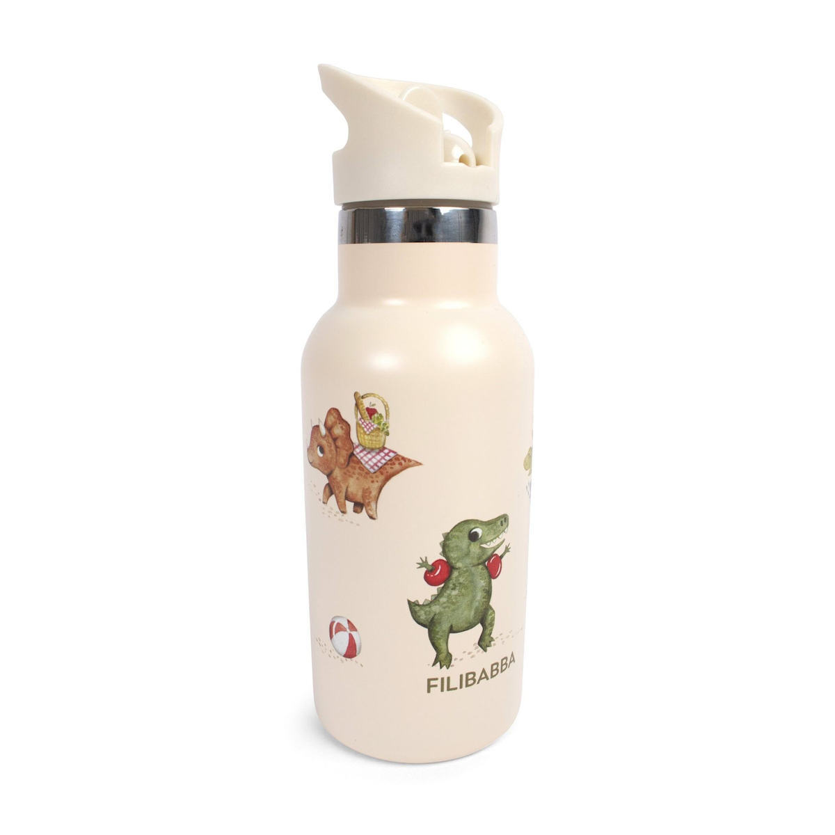 Filibabba Παγούρι θερμός 350ml Dino Beach