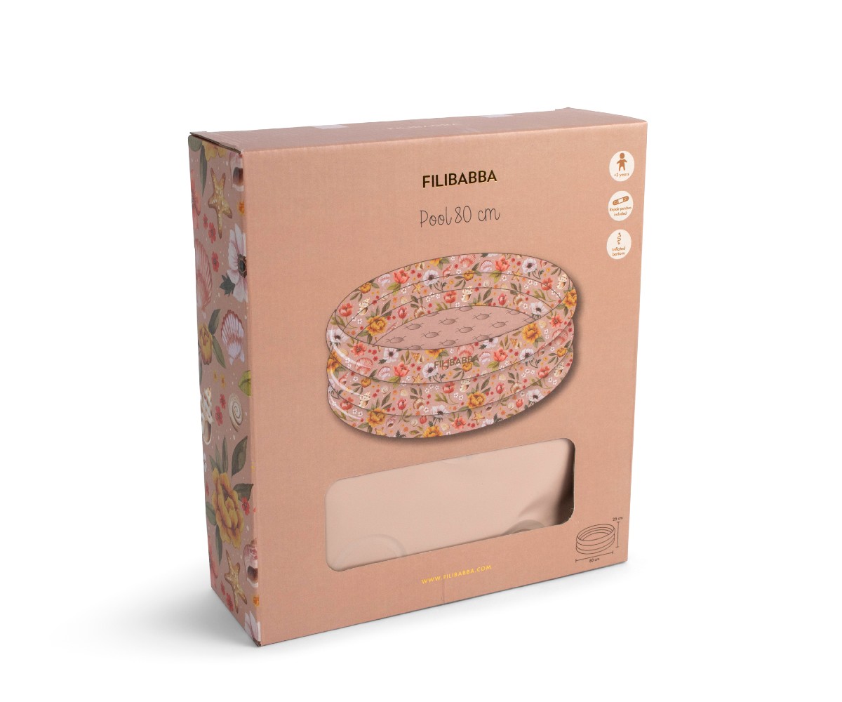 Filibabba Πισίνα Φουσκωτή 80cm Alfie Ocean Blossom - Image 8