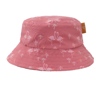 Fresk Καπέλο Bucket διπλής όψης με UVA-UVB προστασία Flamingo