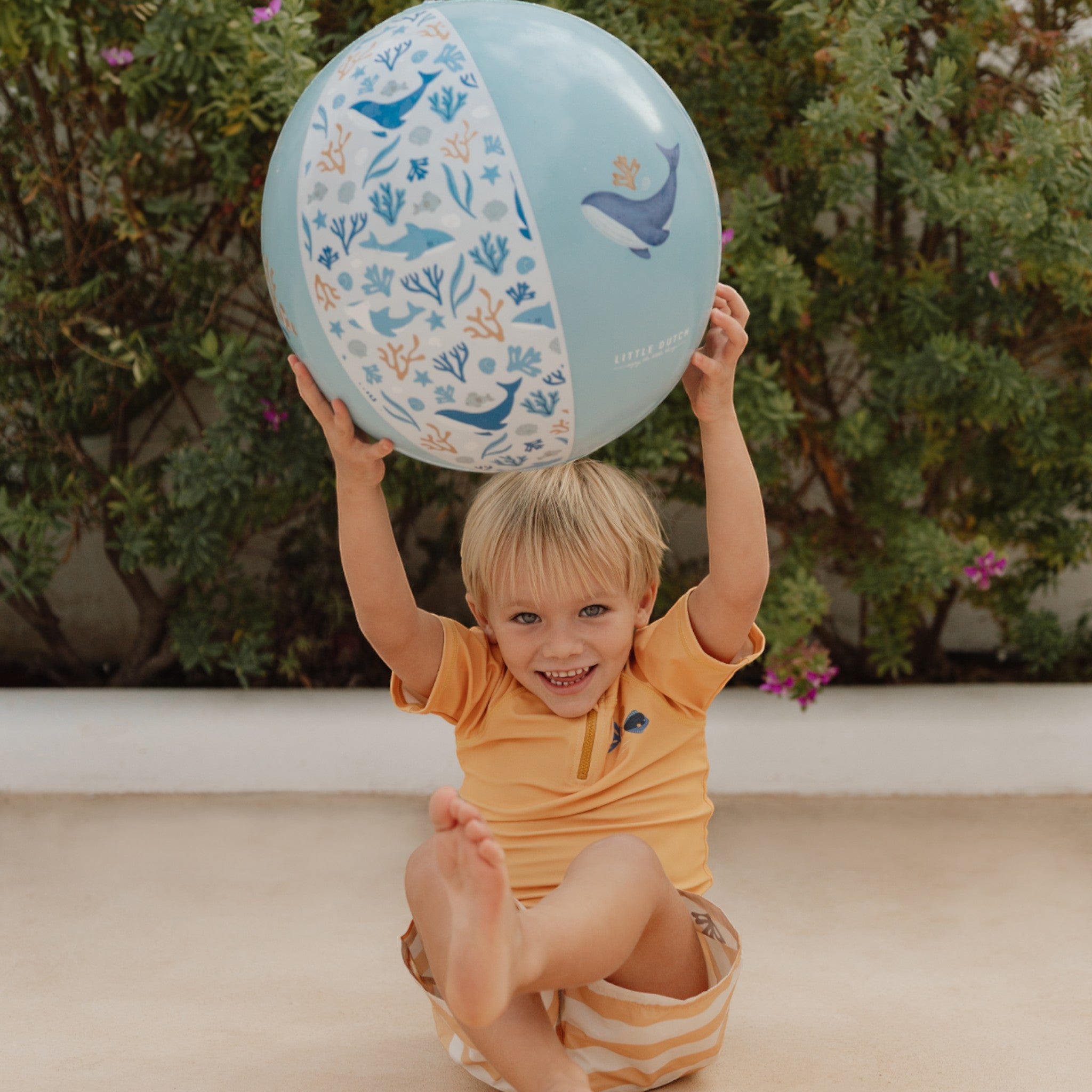 Little Dutch Μπάλα παραλίας Ocean Dreams Μπλε - Image 3