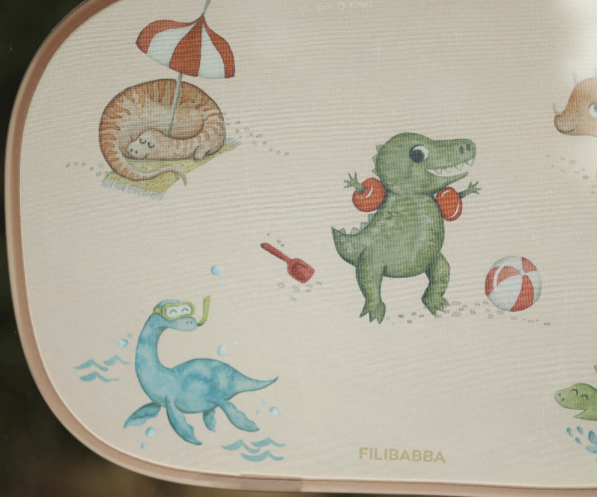 Filibabba Ηλιοπροστασία Dino Beach 2τμχ - Image 2