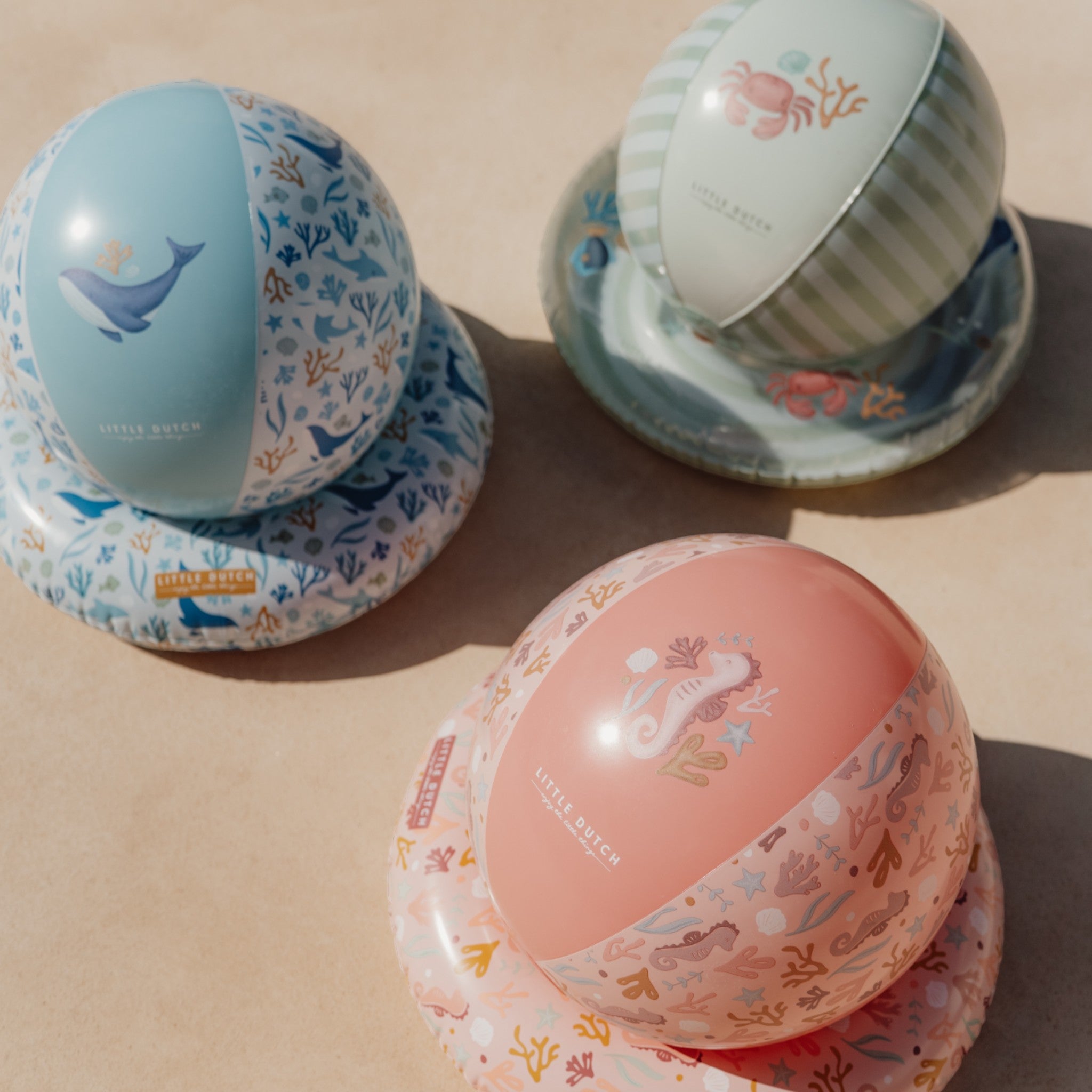 Little Dutch Μπάλα παραλίας Ocean Dreams Μπλε - Image 6