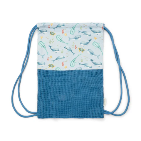 Little Dutch Σακίδιο Τσάντα Παραλίας Ocean Sea Life Multi-colour