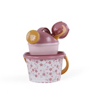 Little Dutch Σετ κουβαδάκια παραλίας little flowers Ροζ