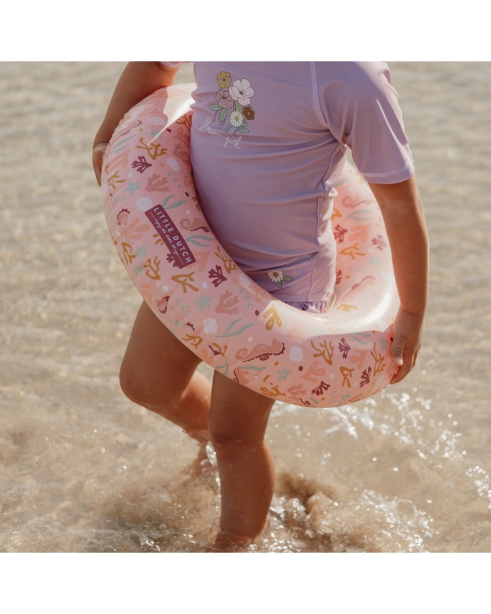 Little Dutch Παιδικό σωσίβιο κολύμβησης Ocean Dreams Ροζ - Image 3