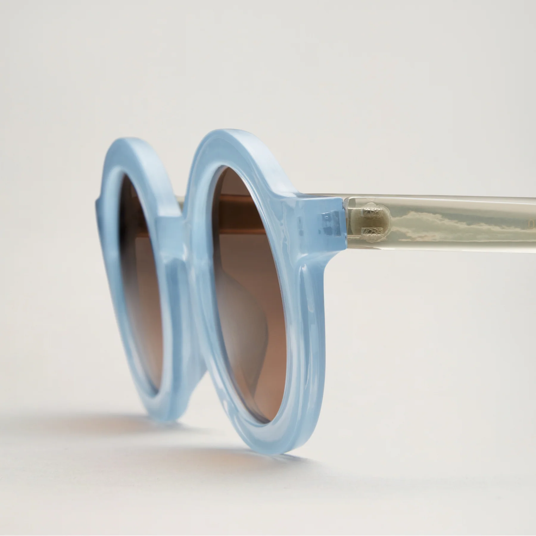 BabyMocs Γυαλιά ηλίου παιδικά Round Blue - Image 2
