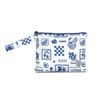 See My Bag Τσαντάκι Χειρός με αδιάβροχη επένδυση Greeking