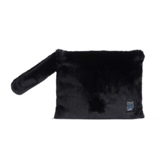 See My Bag Τσαντάκι Χειρός με αδιάβροχη επένδυση Furry Black