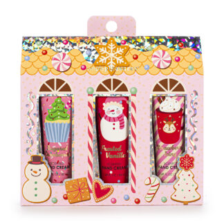 Simple Pleasures Κρέμες Χεριών Xmas 3x50ml 3Τμχ σε 3 διαφορετικά αρώματα
