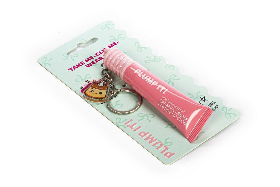 Simple Pleasures Μπρελοκ Lip Gloss Charm Caramel Cream - Image 2