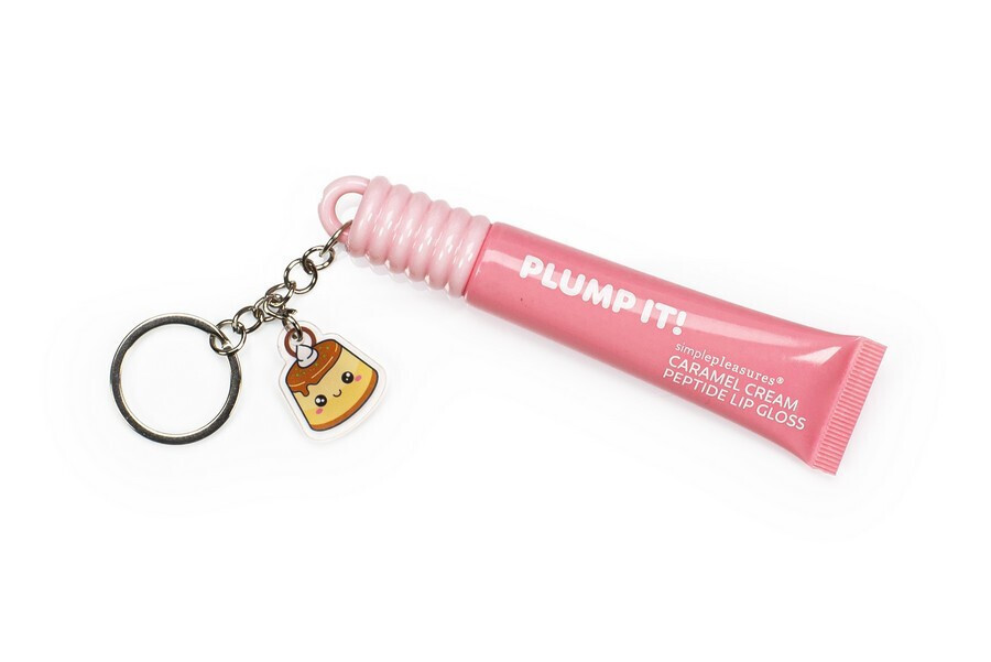 Simple Pleasures Μπρελοκ Lip Gloss Charm Caramel Cream - Image 3
