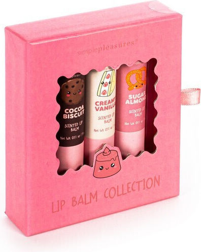 Simple Pleasures Σετ Lip Balm Kawaii Pastries 3gr - Image 3