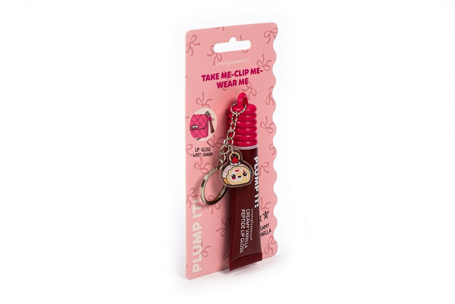 Simple Pleasures Μπρελοκ Lip Gloss Charm Vanilla Cream - Image 2