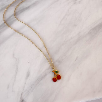 Charm me Κολιέ Cherries