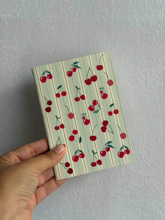 Petit Manou Σημειωματάριο Mini Cherry