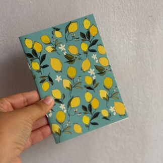 Petit Manou Σημειωματάριο Mini Lemons Blue
