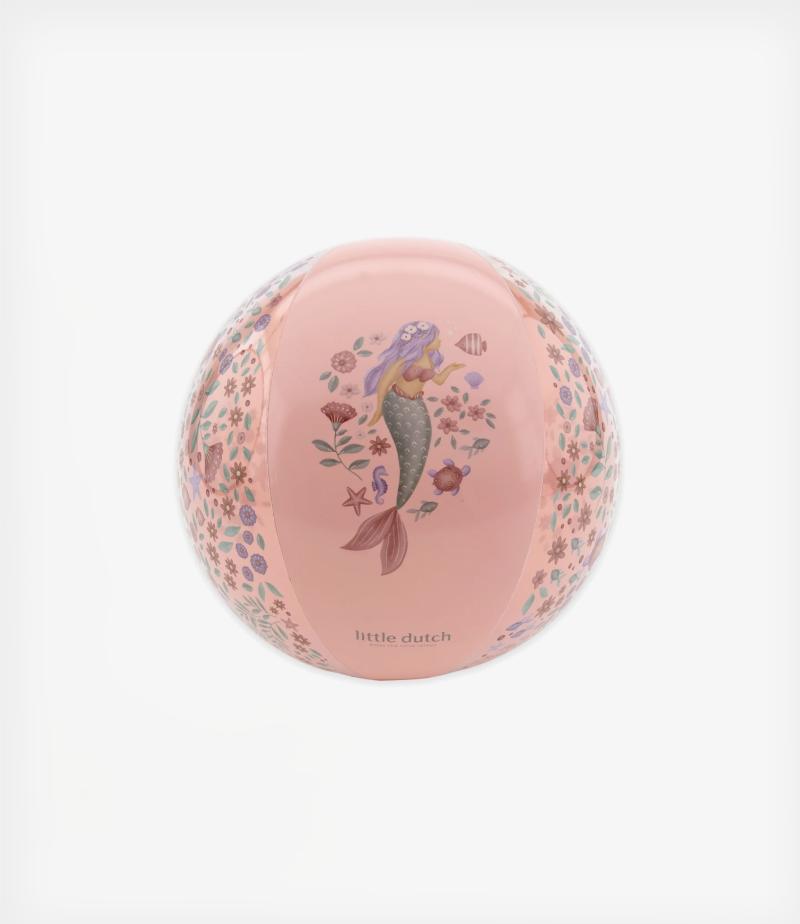 Little Dutch Μπάλα παραλίας Dreamy Mermaid Ροζ (35 εκ.)