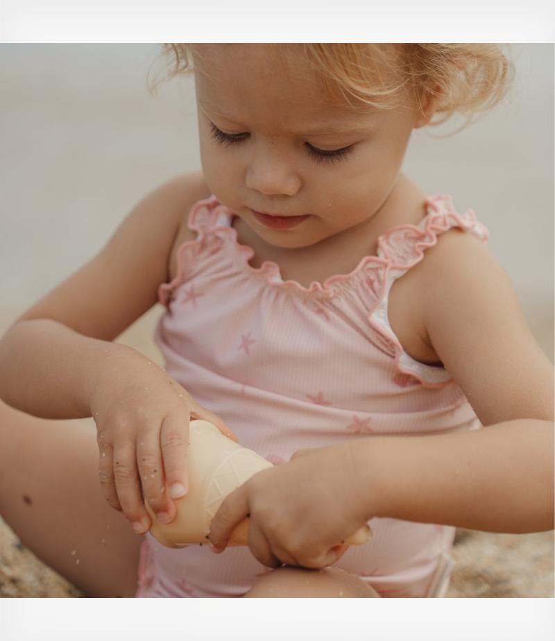 Little Dutch Σετ κουβαδάκια παραλίας Ice Cream Dreamy Mermaid Ροζ - Image 4