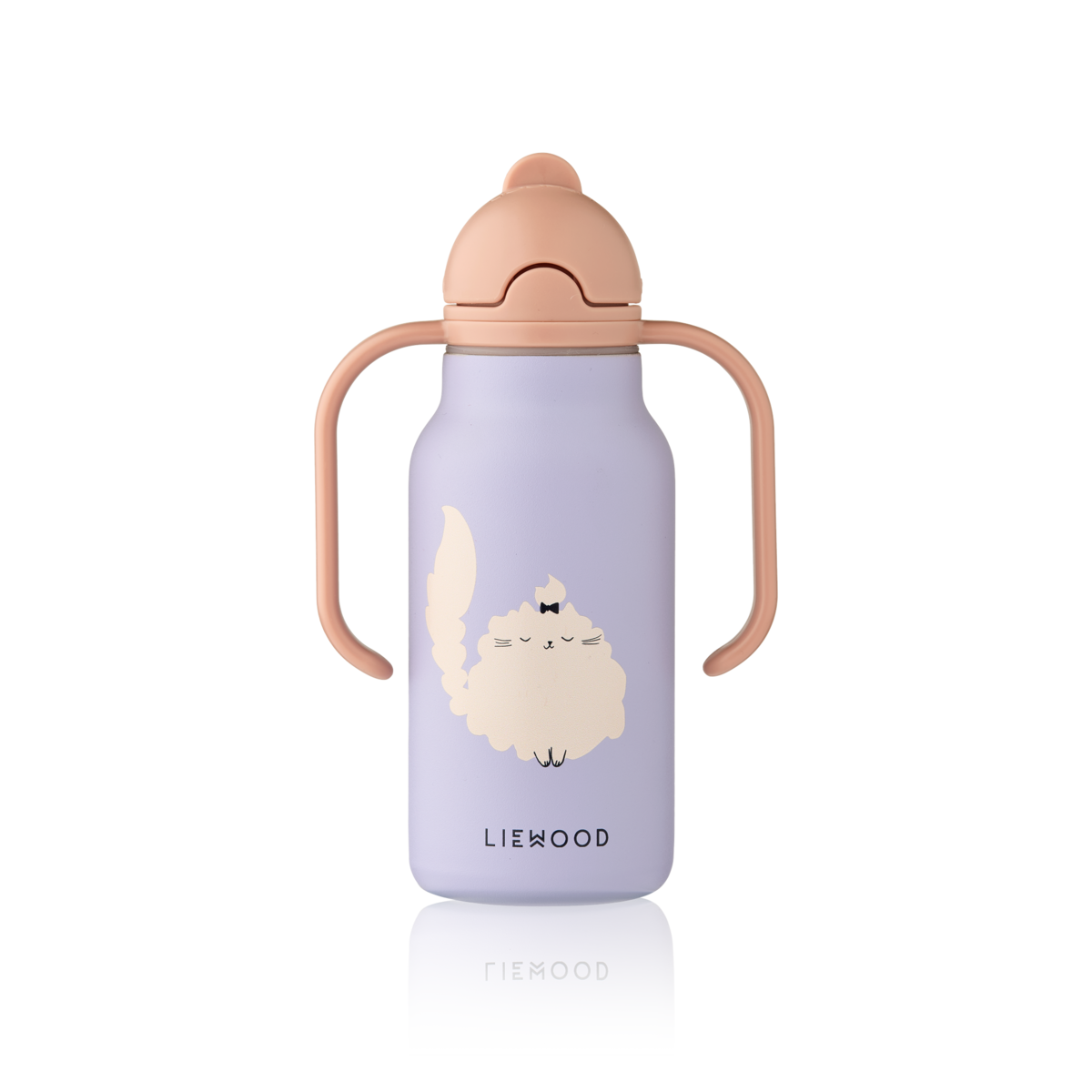 Liewood Παγούρι Θερμός Kimmie 250ml Cat Warm Lilac