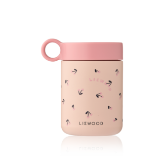 Liewood Θερμός Φαγητού 350ml Mini Cherry Heart Rosey