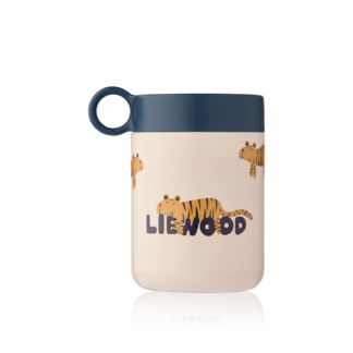 Liewood Θερμός Φαγητού 350ml Tiger Sandy