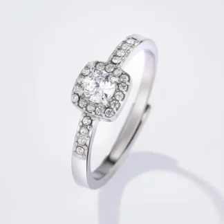 Δαχτυλίδι από ανοξείδωτο ατσάλι 424RX250 Silver