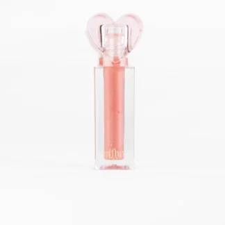 Mrs Ertha Lip Gloss Vegan με άρωμα φράουλας Glitter Pink