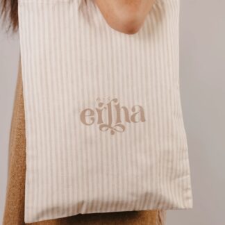 Mrs Ertha Τσάντα Γυναικεία Tote Ρίγες
