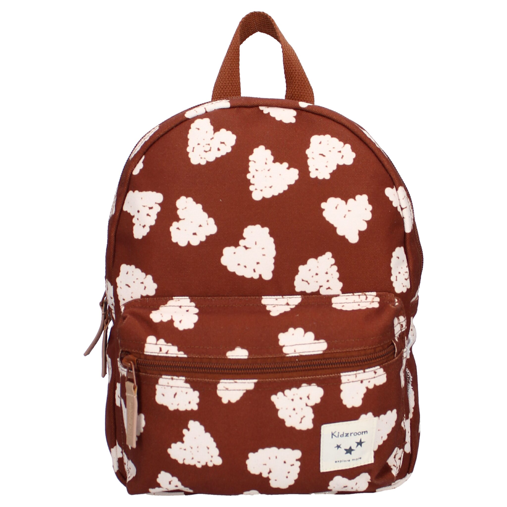 Kidzroom Tσάντα πλάτης Νηπιαγωγείου Adore More Brown