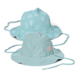 Little Dutch Παιδικό Καπέλο Ηλίου Διπλής Όψης Ocean Treasures Surf Blue