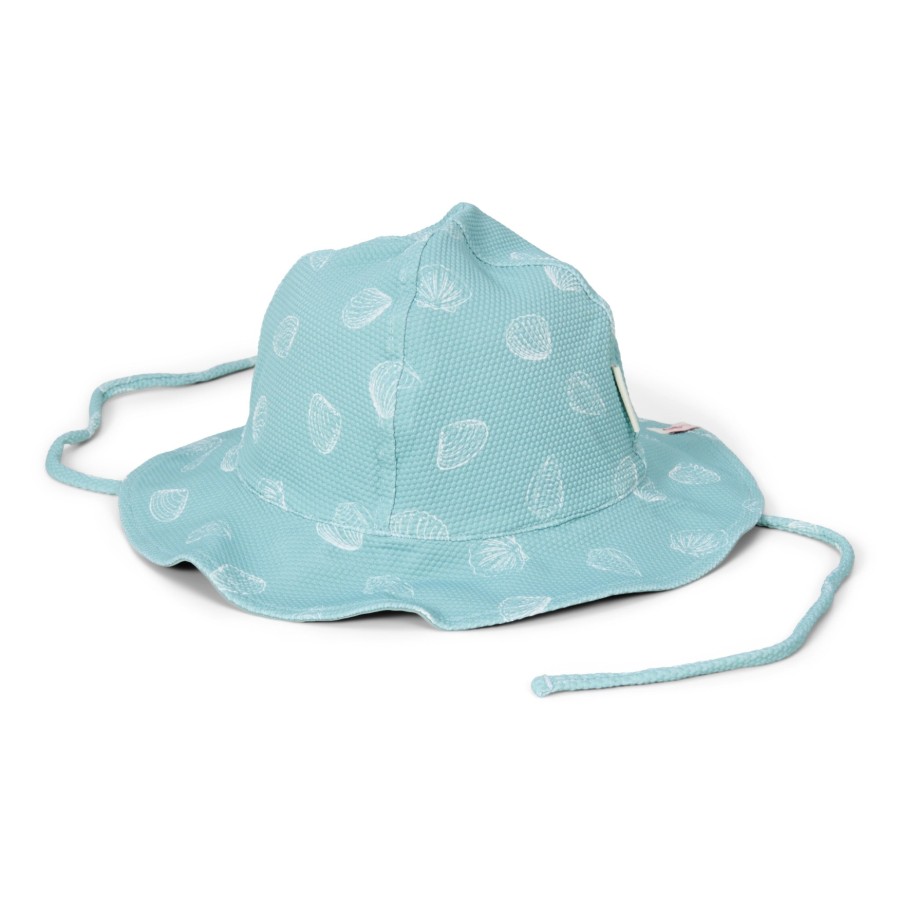 Little Dutch Παιδικό Καπέλο Ηλίου Διπλής Όψης Ocean Treasures Surf Blue - Image 3