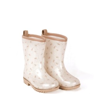 Mrs Ertha Γαλότσες Παιδικές Wellies Flower Buds - Glitter